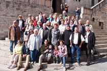 Auf dem Domplatz von Perugia